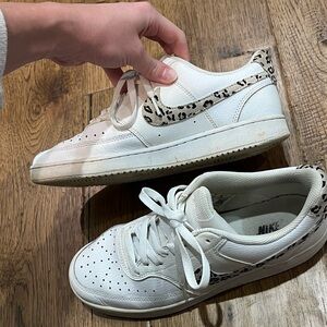 Nike Cheetah check tennis shoes